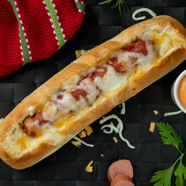 Italian Hot Dog.