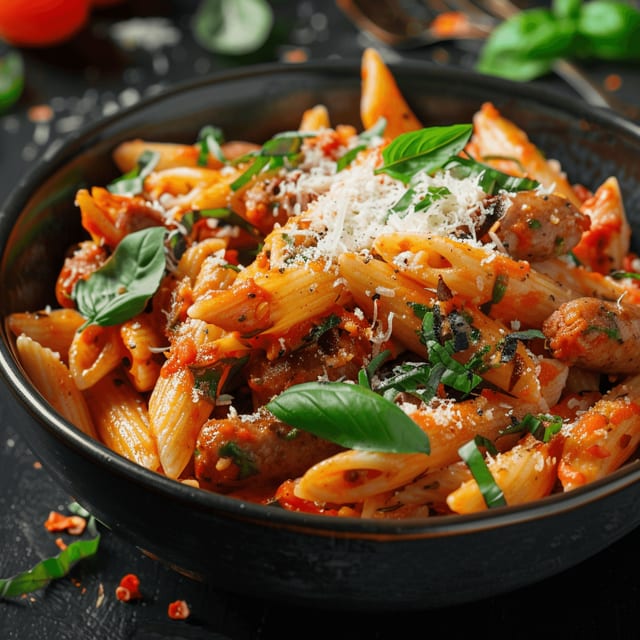 Penne Vodka Dinner.