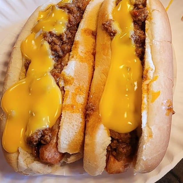 Chili Cheese Dogs.