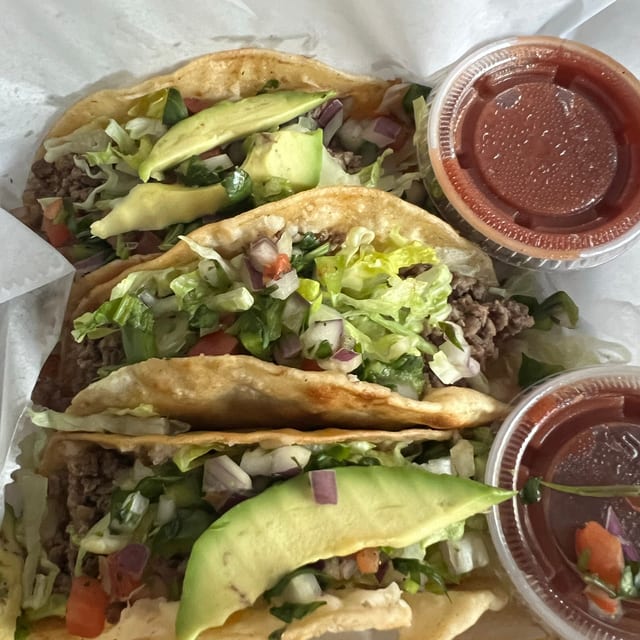 Steak Tacos.