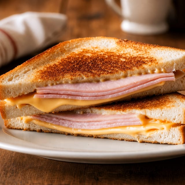 Taylor Ham & Egg Sandwich.