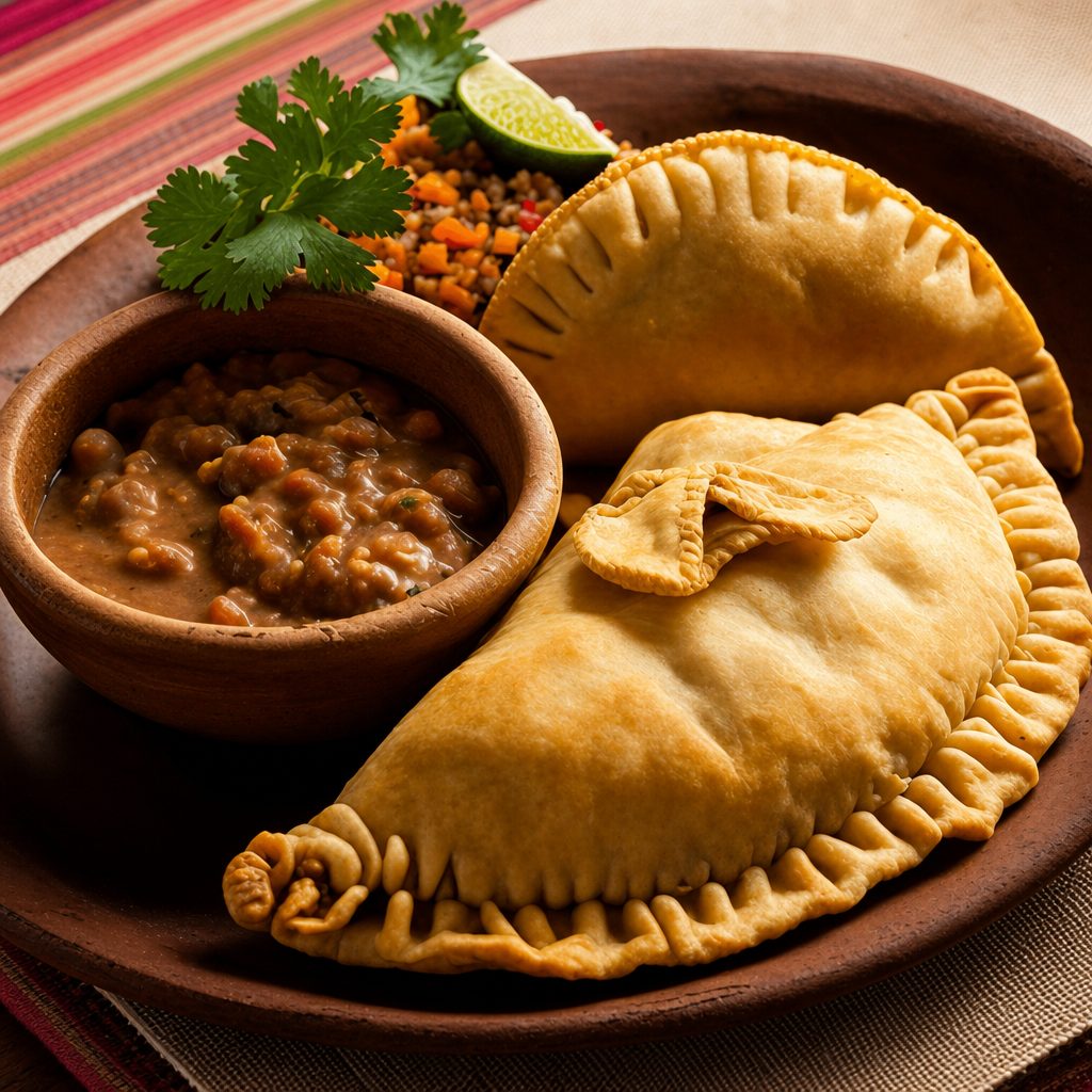 Pulled Pork Empanada.