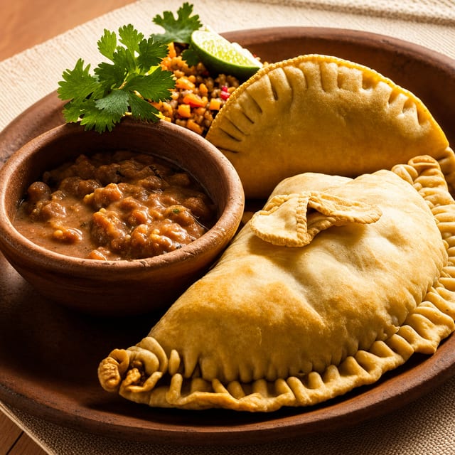 Buffalo Chicken Empanada.