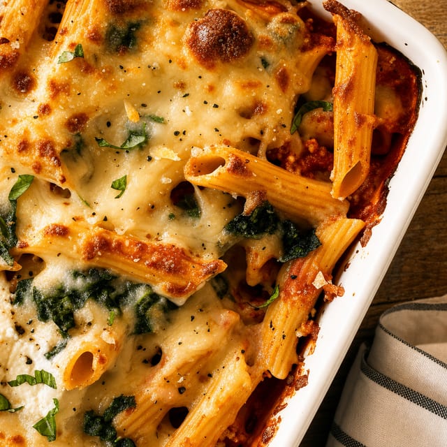 Baked Ziti Lunch.