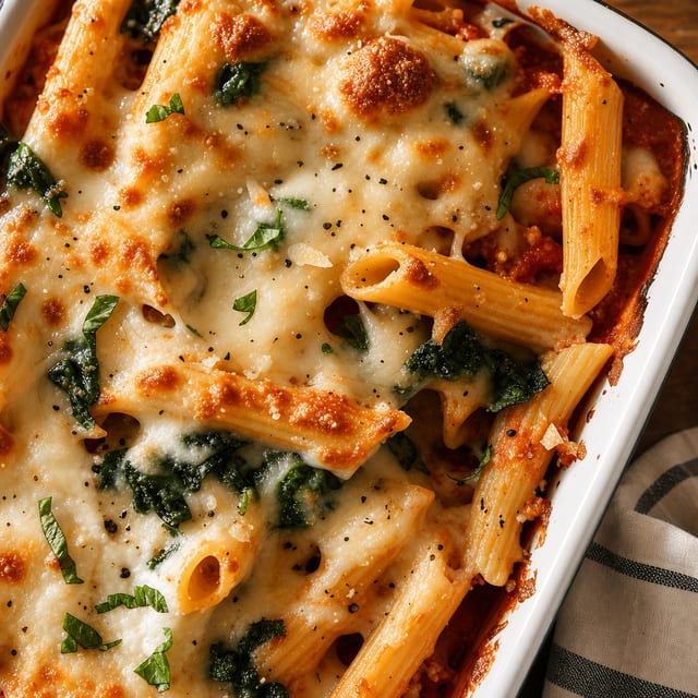 Baked Ziti Dinner.