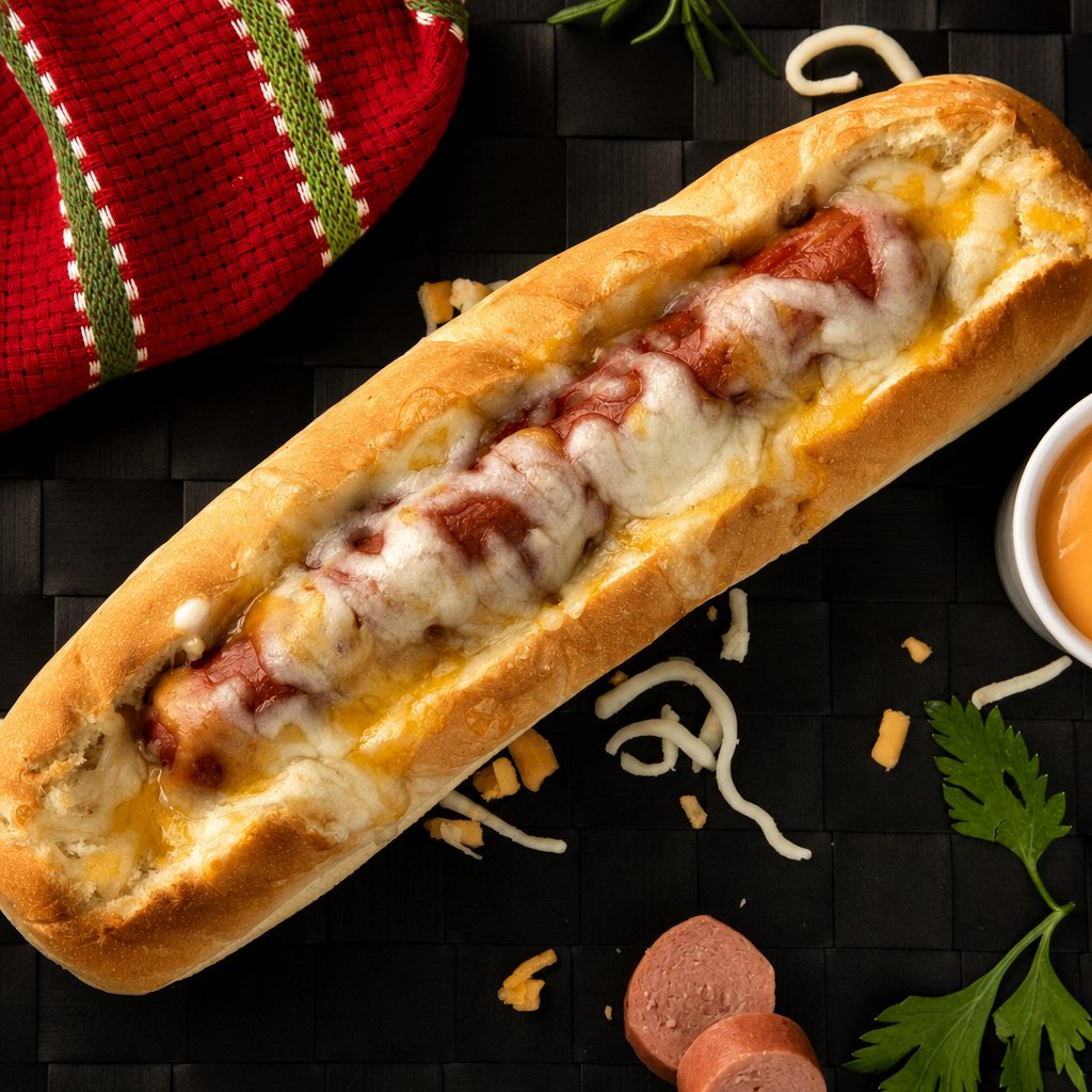 Italian Hot Dog.