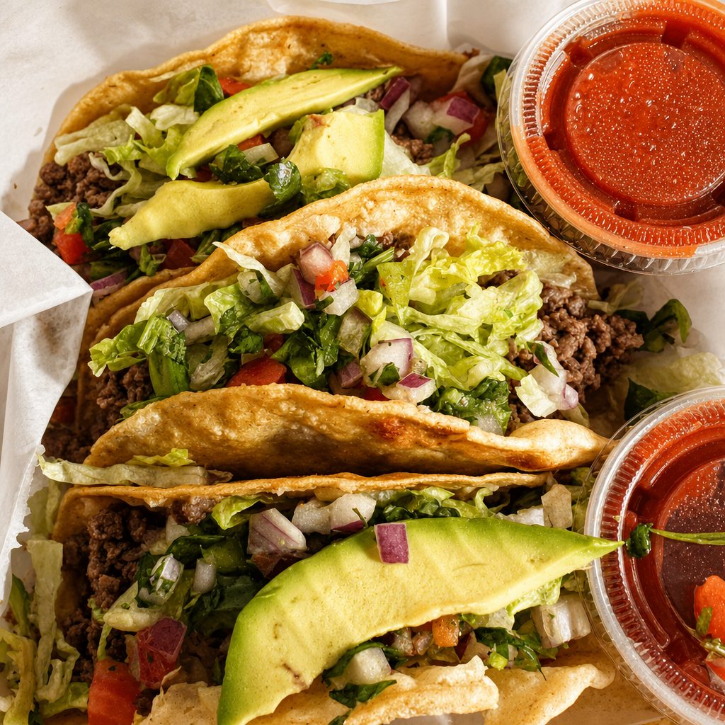Steak Tacos.