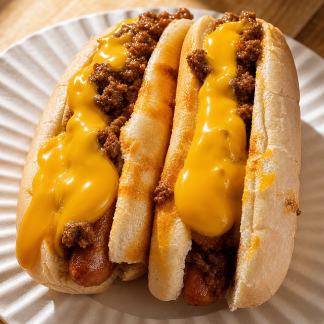 Chili Cheese Dogs.
